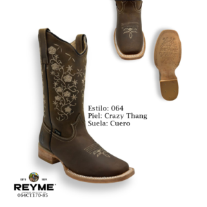 Reyme Boots-064 Crazy Thang Cuero