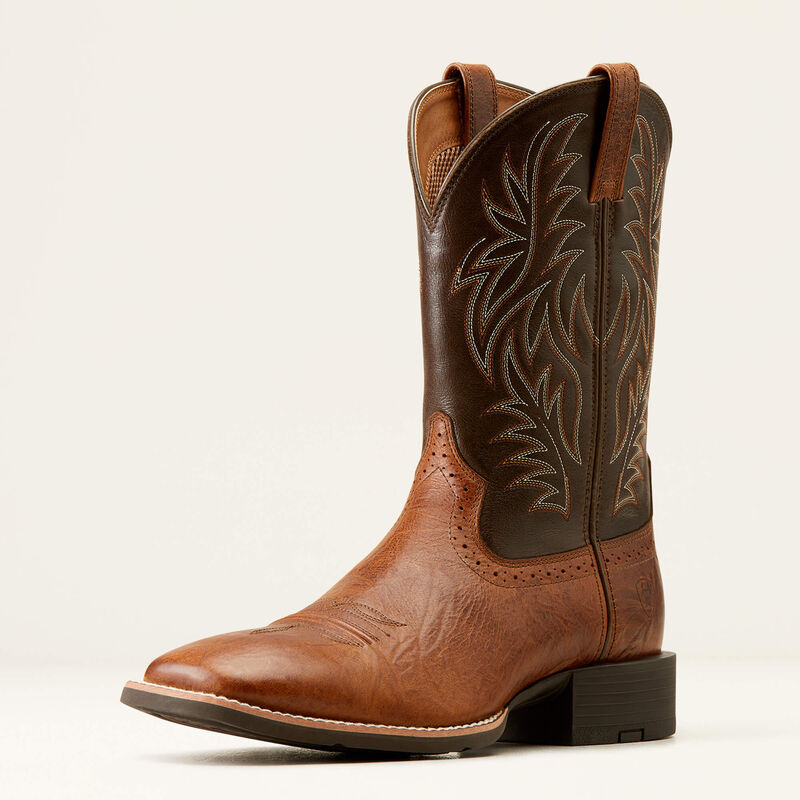 Ariat MNS Sport Western Wide Square Toe Peanut Butter- 10035996