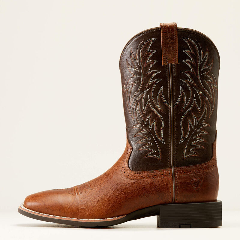 Ariat MNS Sport Western Wide Square Toe Peanut Butter- 10035996