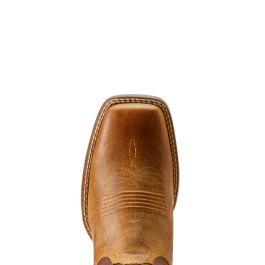 Ariat WMS Round Up Ruidoso Wide Square Toe Western Boot Pearl- 10051066