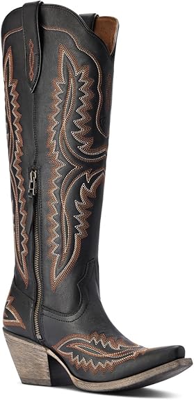 Ariat WMS Casanova X Toe Western Boot Brooklyn Black- 10042447