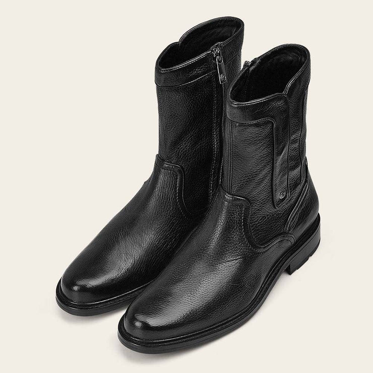 Cuadra Men's Black Deer Zipper Round Toe- FC662