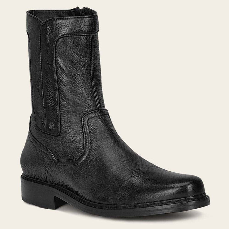 Cuadra Men's Black Deer Zipper Round Toe- FC662