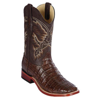 Los Altos Caiman Belly Faded Brown- 48228216